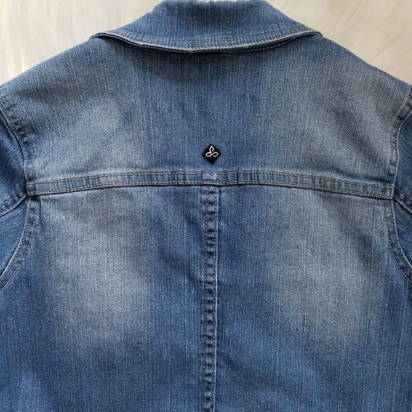 Prana Distressed Denim Jacket Size XS - Picture 8 of 13
